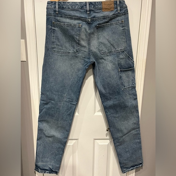 Abercrombie Carpenter Jeans 32x34 - Picture 2 of 2